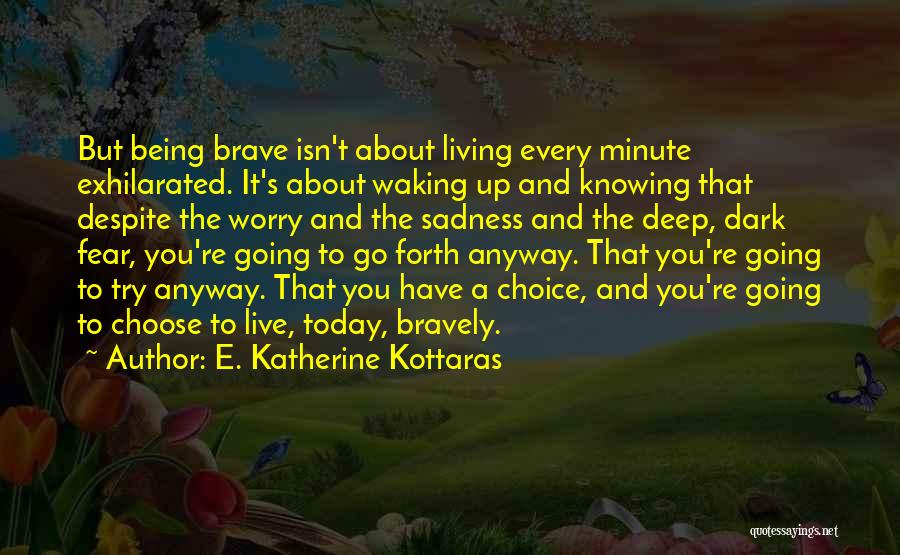Go Forth Quotes By E. Katherine Kottaras