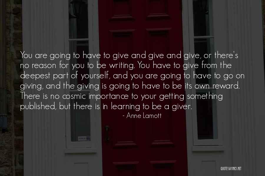 Go Giver Quotes By Anne Lamott