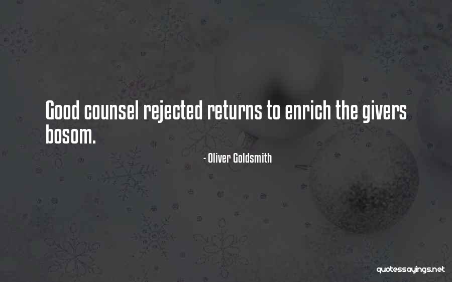 Go Giver Quotes By Oliver Goldsmith