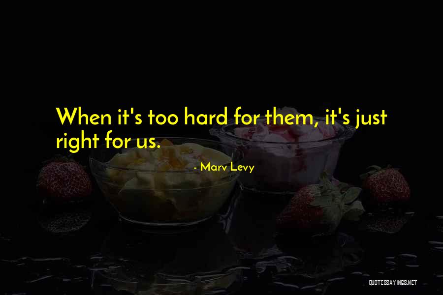 Go Hard Football Quotes By Marv Levy