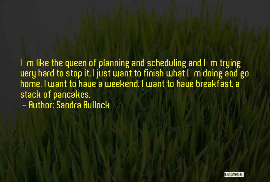 Go Hard Go Home Quotes By Sandra Bullock