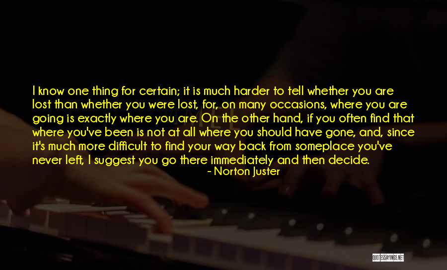 Go Harder Than Quotes By Norton Juster