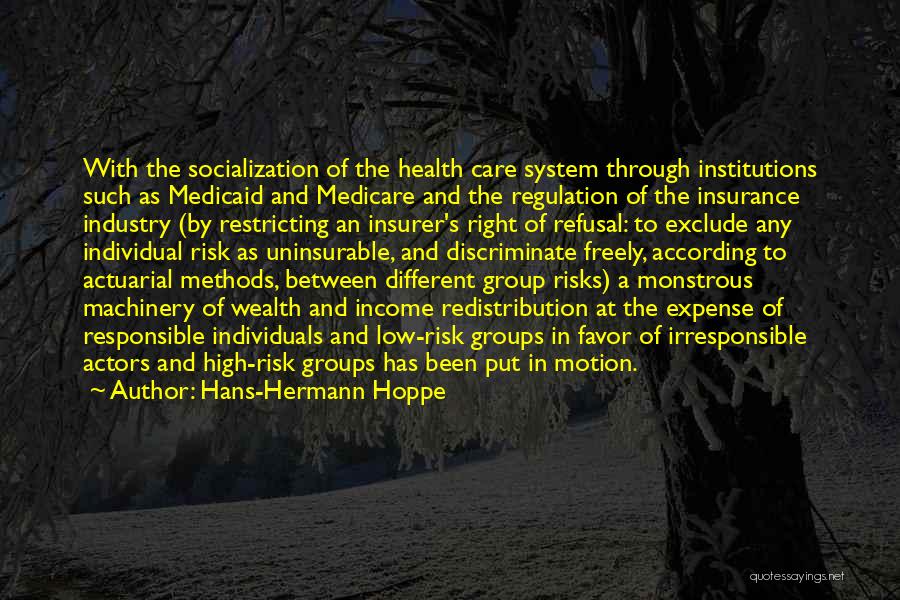 Go Health Insurance Quotes By Hans-Hermann Hoppe