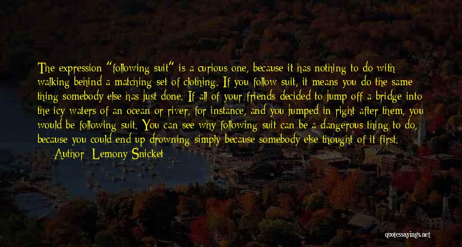 Go Jump Off A Bridge Quotes By Lemony Snicket