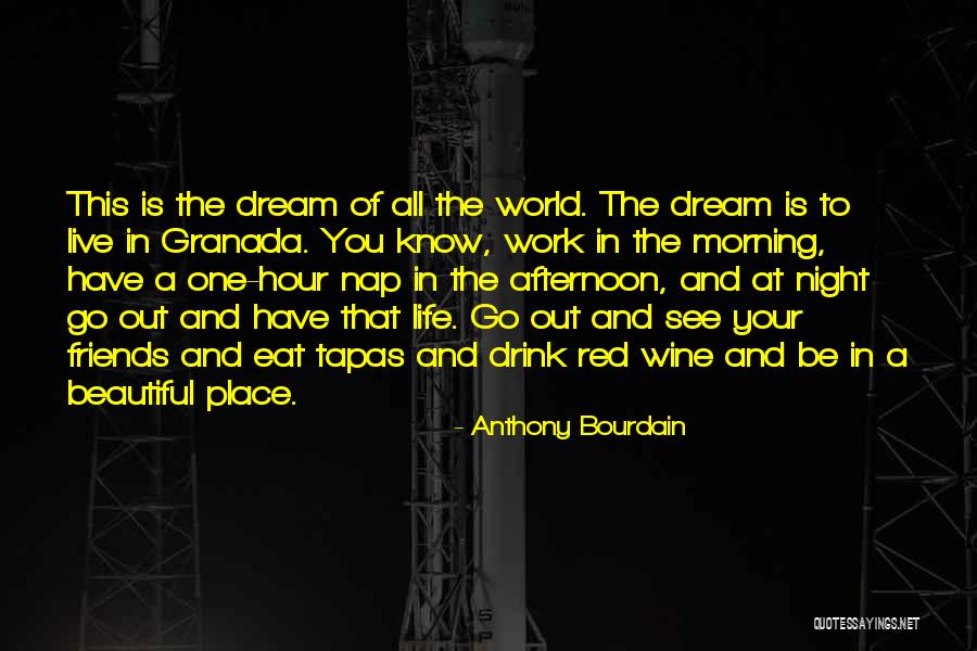 Go Live Your Dream Quotes By Anthony Bourdain