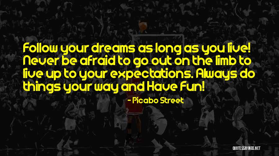 Go Live Your Dream Quotes By Picabo Street