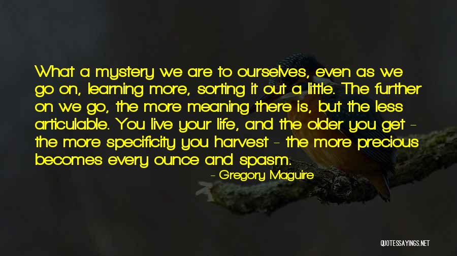 Go Live Your Life Quotes By Gregory Maguire