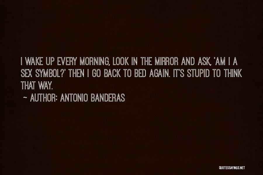 Go Look In The Mirror Quotes By Antonio Banderas