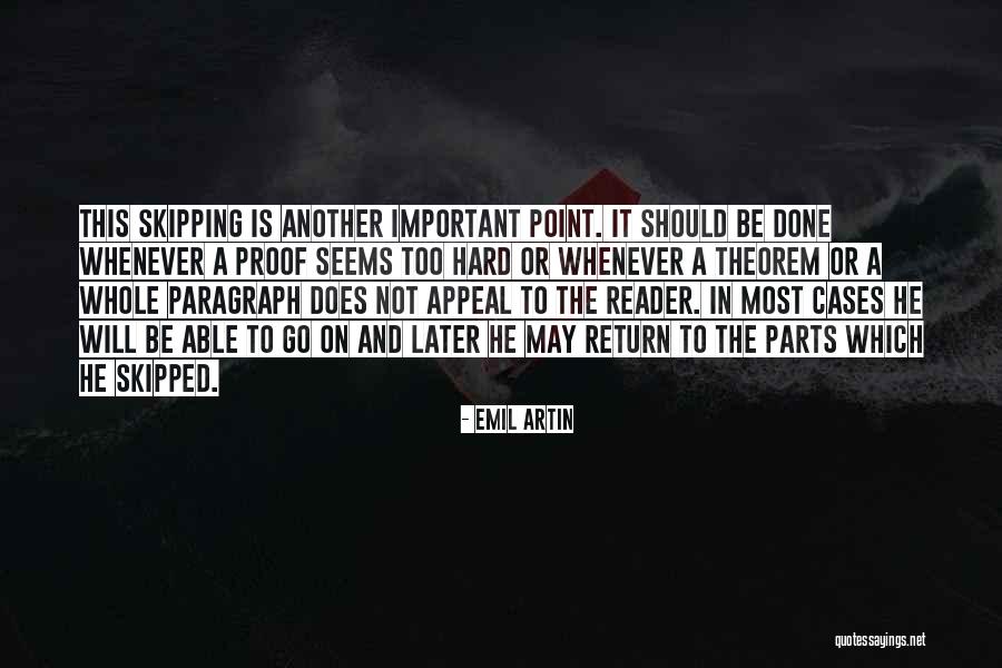 Go Math Quotes By Emil Artin Go Math Quotes By Emil Artin