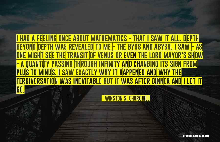 Go Math Quotes By Winston S. Churchill Go Math Quotes By Winston S. Churchill