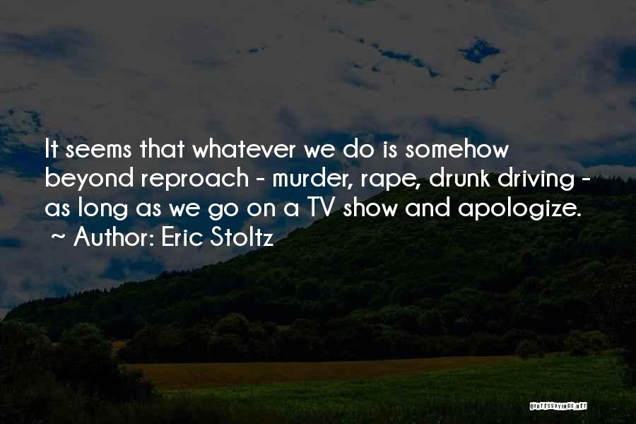 Go On Tv Show Quotes By Eric Stoltz