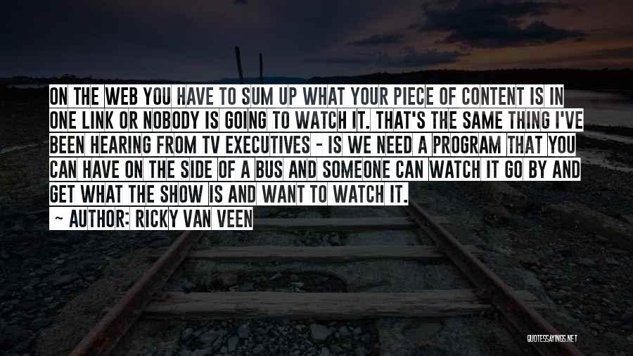Go On Tv Show Quotes By Ricky Van Veen
