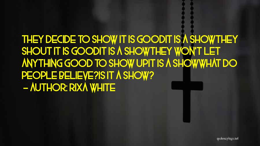 Go On Tv Show Quotes By Rixa White