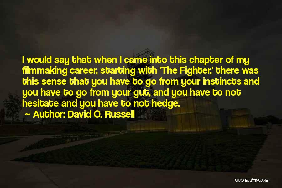 Go Quotes By David O. Russell