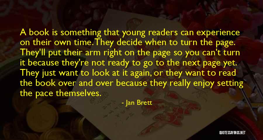 Go Setting Quotes By Jan Brett