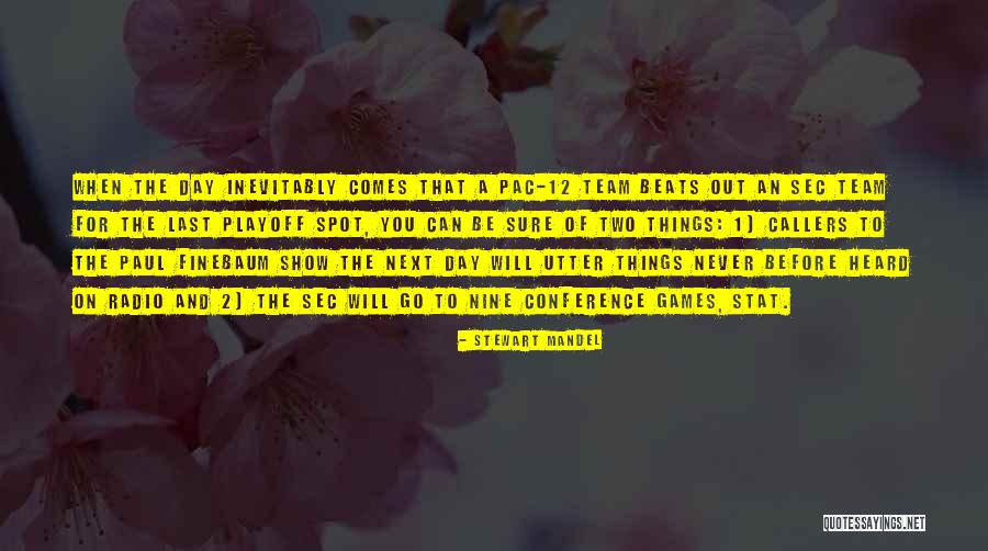 Go Team Quotes By Stewart Mandel Go Team Quotes By Stewart Mandel