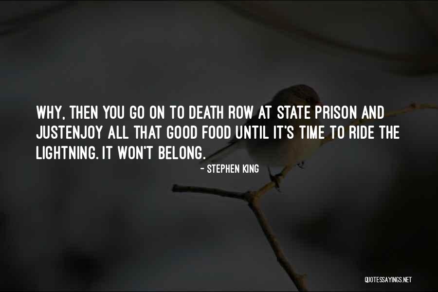 Go Time Quotes By Stephen King