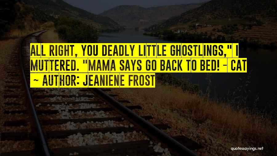 Go To Bed Quotes By Jeaniene Frost