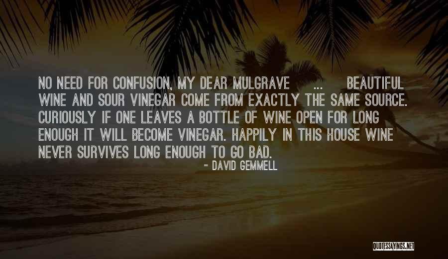 Go To The Source Quotes By David Gemmell