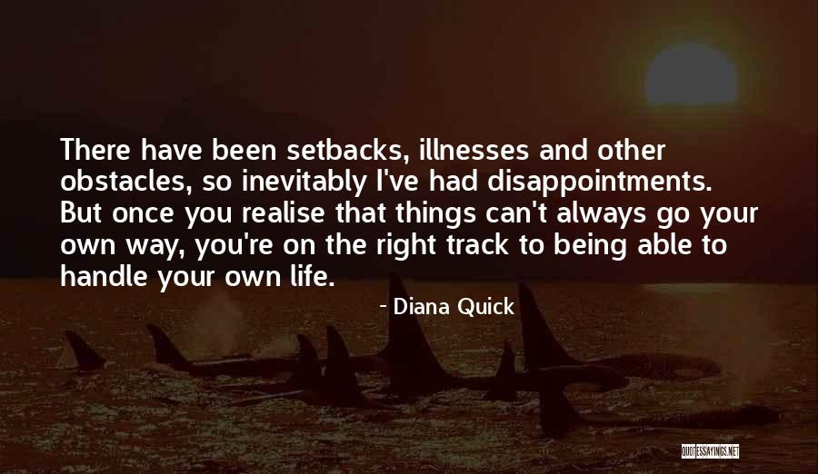 Go Your Own Way Quotes By Diana Quick