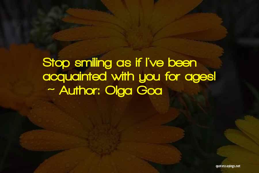 Goa Quotes By Olga Goa