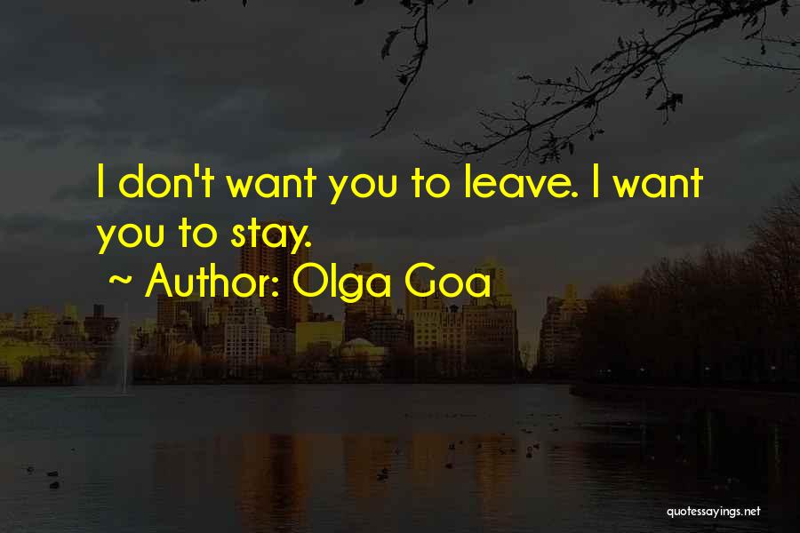 Goa Quotes By Olga Goa