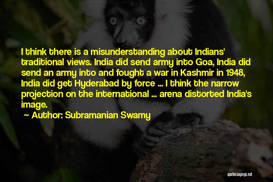 Goa Quotes By Subramanian Swamy