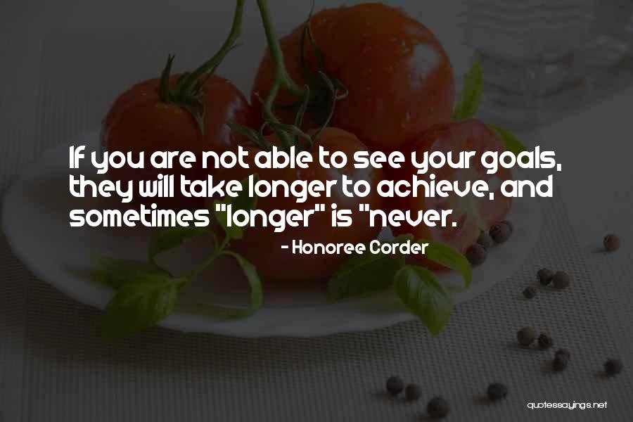 Goal Achieve Quotes By Honoree Corder Goal Achieve Quotes By Honoree Corder