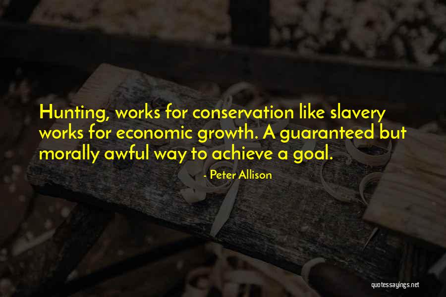 Goal Achieve Quotes By Peter Allison Goal Achieve Quotes By Peter Allison