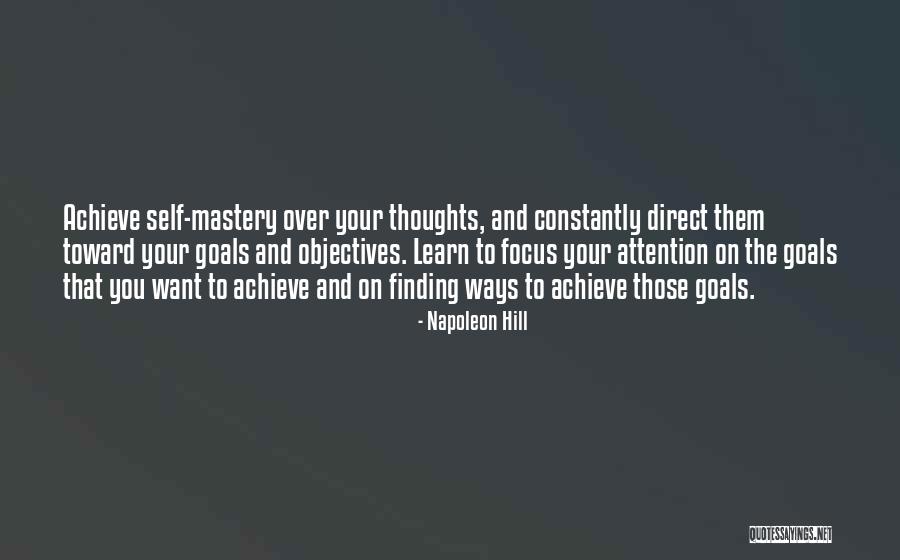 Goal And Objectives Quotes By Napoleon Hill Goal And Objectives Quotes By Napoleon Hill