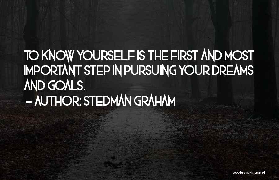 Goal Pursuing Quotes By Stedman Graham