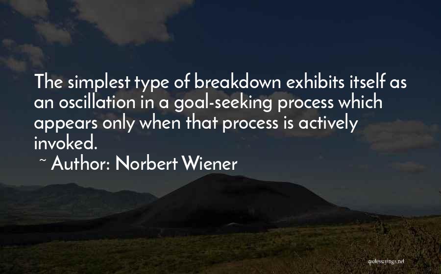 Goal Seeking Quotes By Norbert Wiener