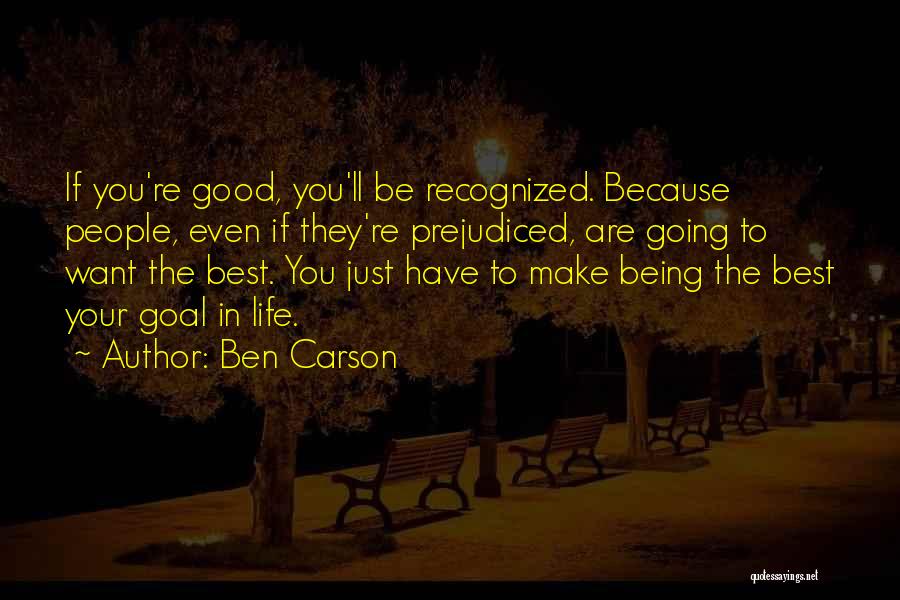 Goal Setting In Life Quotes By Ben Carson