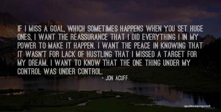 Goal Target Quotes By Jon Acuff