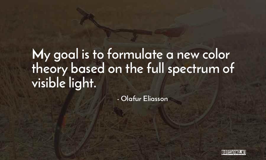 Goal Theory Quotes By Olafur Eliasson Goal Theory Quotes By Olafur Eliasson