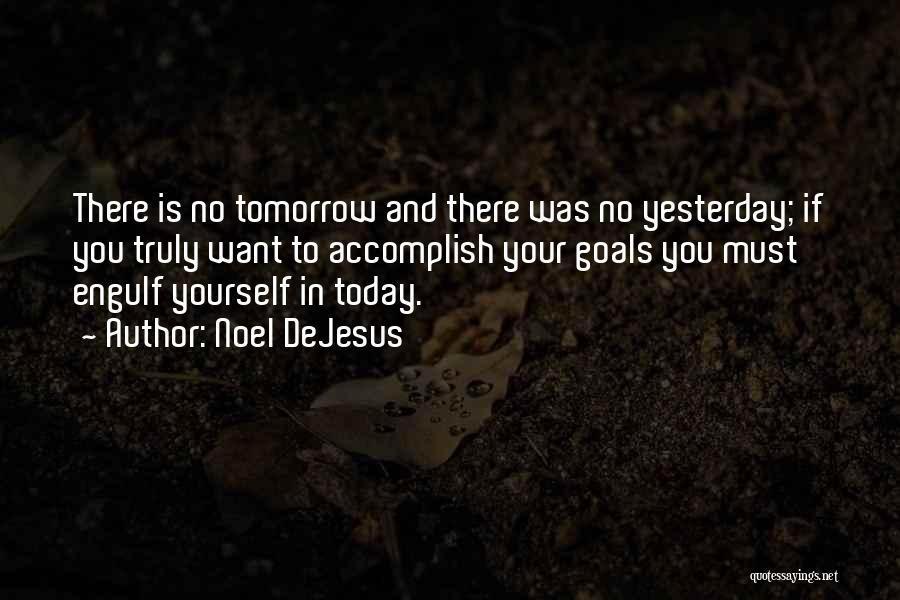 Goals Accomplish Quotes By Noel DeJesus