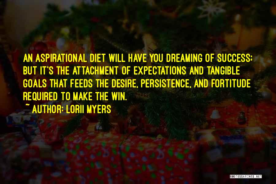 Goals And Aspirations Quotes By Lorii Myers