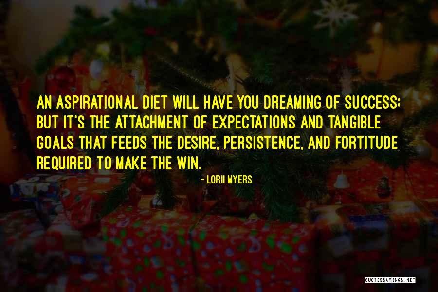 Goals And Aspirations Quotes By Lorii Myers