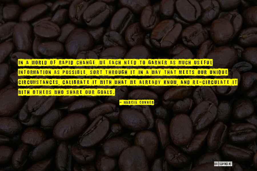 Goals And Change Quotes By Marcia Conner Goals And Change Quotes By Marcia Conner