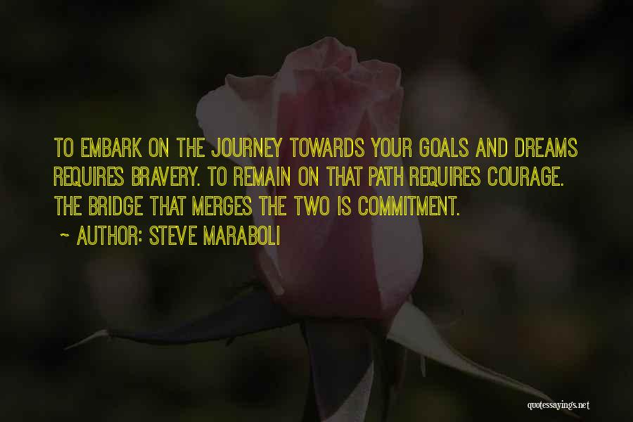 Goals And Commitment Quotes By Steve Maraboli