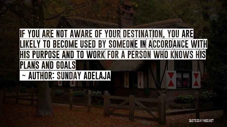 Goals And Life Quotes By Sunday Adelaja