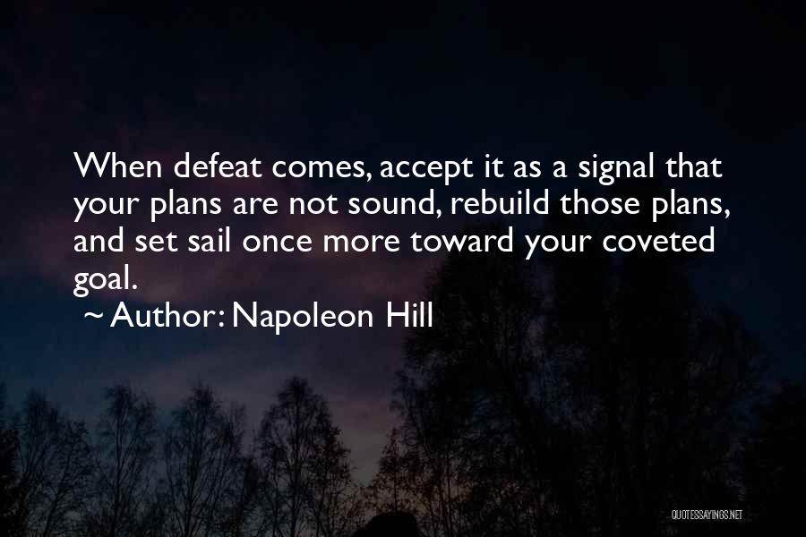 Goals And Motivation Quotes By Napoleon Hill