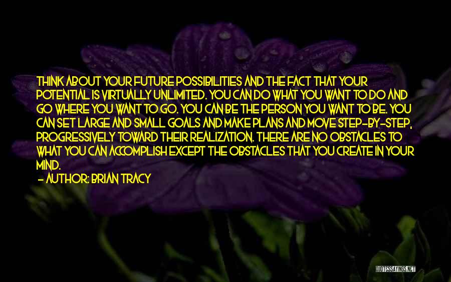 Goals And Obstacles Quotes By Brian Tracy