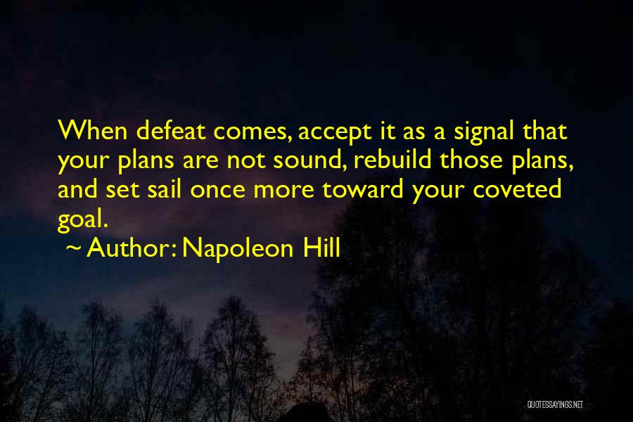 Goals And Plans Quotes By Napoleon Hill