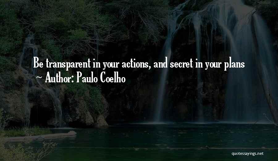 Goals And Plans Quotes By Paulo Coelho