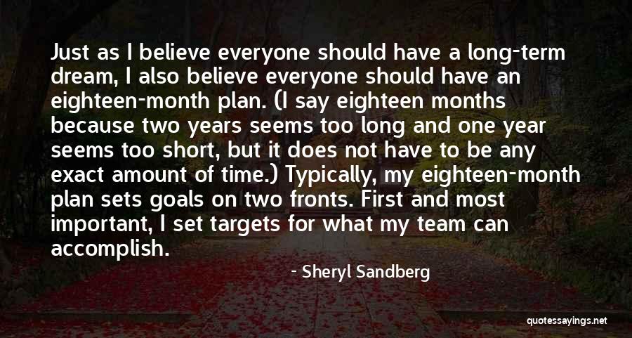 Goals And Targets Quotes By Sheryl Sandberg Goals And Targets Quotes By Sheryl Sandberg