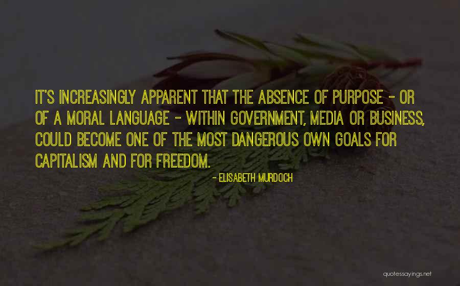 Goals Business Quotes By Elisabeth Murdoch Goals Business Quotes By Elisabeth Murdoch