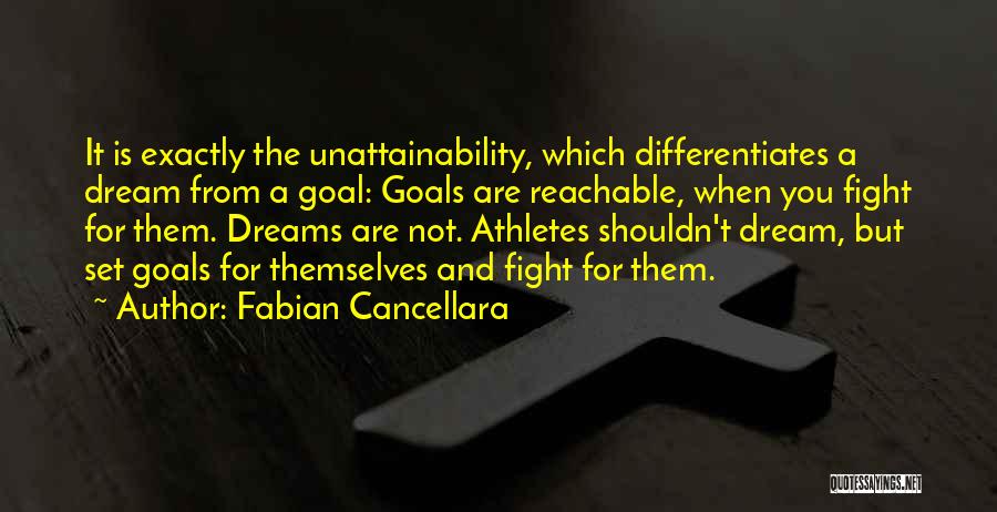 Goals By Athletes Quotes By Fabian Cancellara