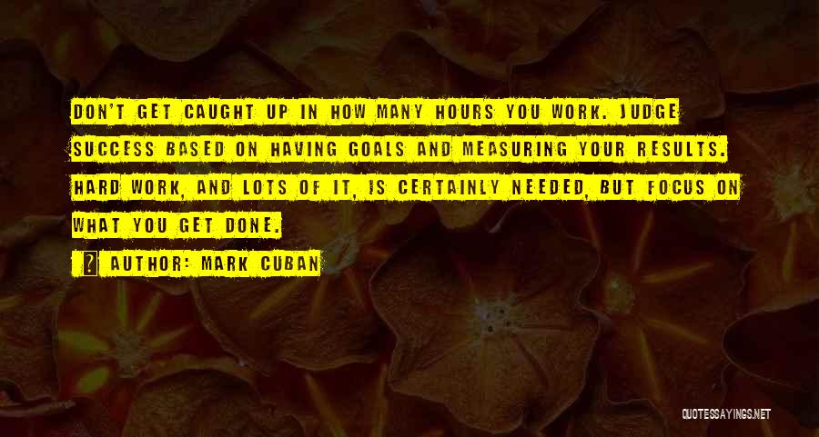Goals In Business Quotes By Mark Cuban