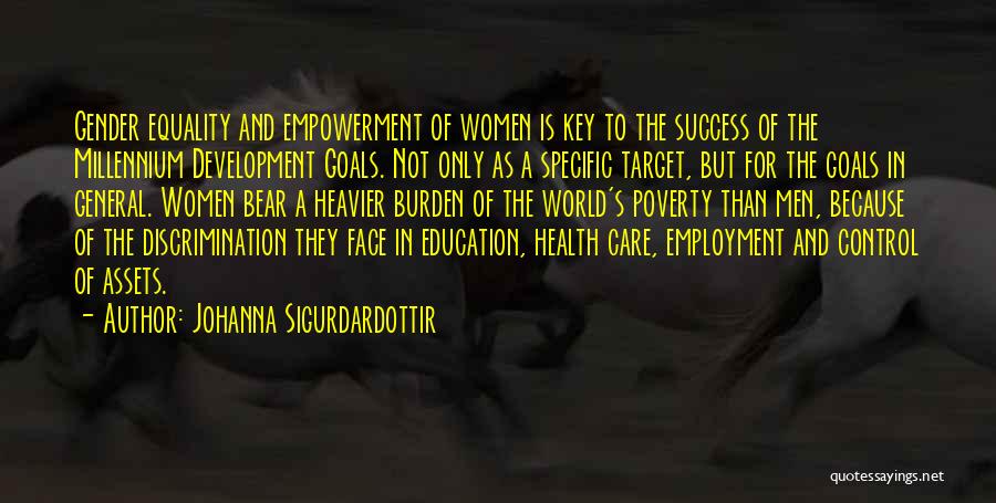 Goals In Education Quotes By Johanna Sigurdardottir